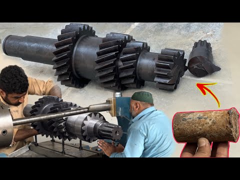 DON’T THROW IT AWAY // Broken Heavy Truck Gear Expertly Repaired with basic tool |Watch This Video…