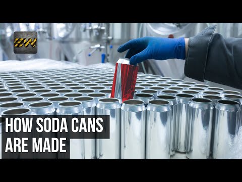 How Aluminum Cans Are Mass Produced – Inside the Can Factory