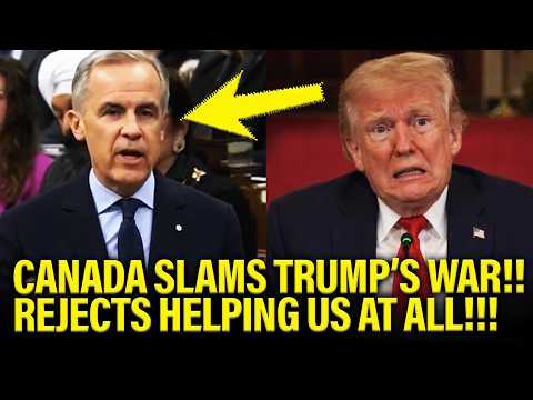 FURIOUS Canada PUBLICLY REBUKES Trump’s IRAN WAR!!
