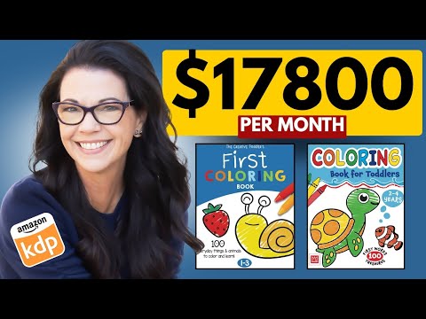 How to Make a Best Selling Kids Coloring Book for Amazon KDP | Step-by-Step Tutorial
