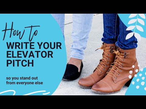 How to Write Your Elevator Pitch to Stand Out from Everyone Else