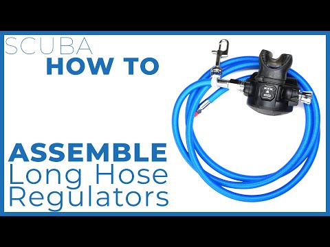How To Assemble a Long-Hose Regulator | #scuba #regulator #HowTo | @ScubaDiverMagazine