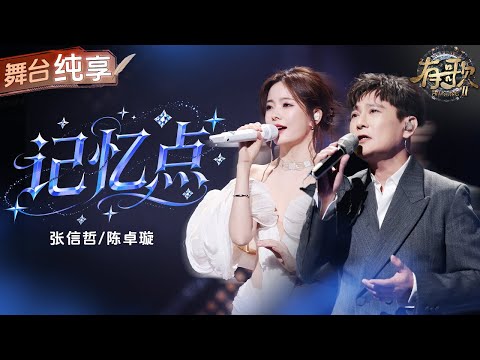 【纯享版】张信哲陈卓璇时隔多年又搭上了!一曲动人情歌《记忆点》完美和声诠释极致BE美学# #有歌2 EP1 20260102