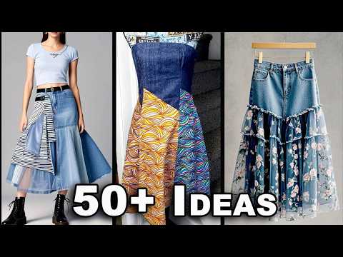 50+ Unique Ideas to Upcycle Jeans & Sew Denim Projects
