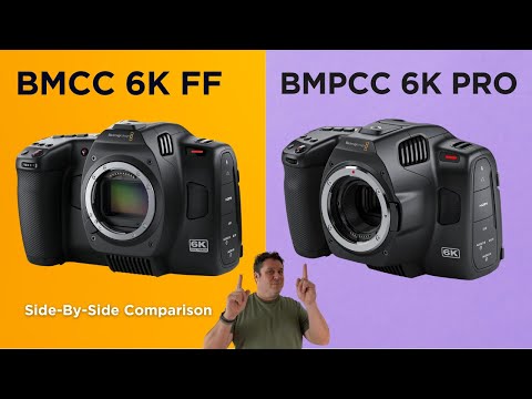 Blackmagic 6K Full Frame  or BMPCC 6K Pro? A Side-By-Side Comparison