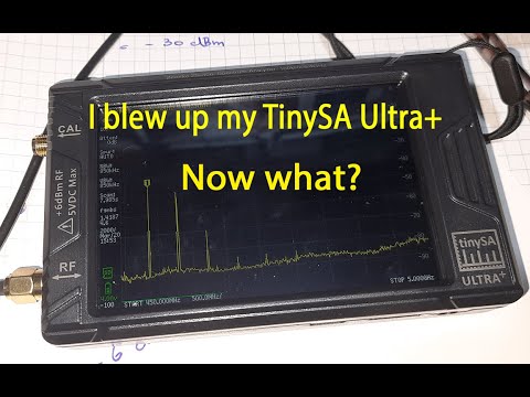 #031 TinySA Ultra selftest fails, now what