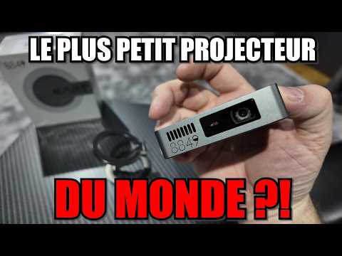 🎯 This MINI projector is a SLAP… and it fits in your hand! 😱📽️