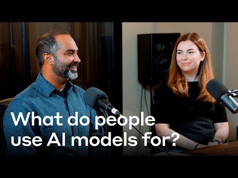 What do people use AI models for?