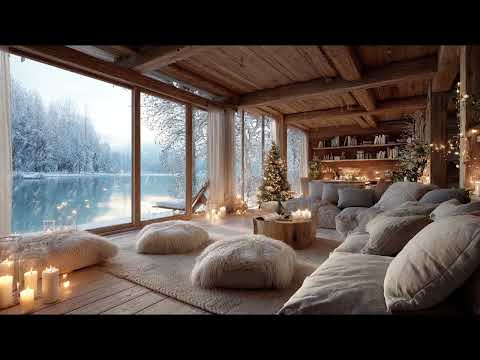 Silent Snowy Christmas Eve 🎄🌨️ | Calm Holiday Atmosphere to Unwind