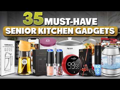 35 Must-Have Amazon Kitchen Gadgets Every Senior Should Own in 2026