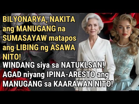 BILYONARYA, NAWINDANG nang MAKITA ang MANUGANG na MASAYANG SUMASAYAW kahit na KKTAPOS lang ng LIBING