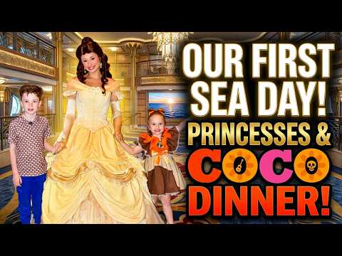 Disney Treasure Concierge Sea Day | Empty Ship Morning, Haunted Mansion Secrets & Coco Dinner