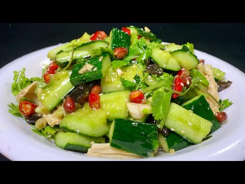 When it comes to cold cucumbers, many people make the wrong first step.