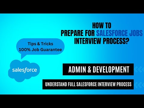 How to prepare for Salesforce Jobs Interview Process?|Freshers & Experienced| Admin & Development|