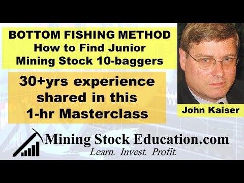 How to Find Mining Stock 10-baggers with Expert John Kaiser (1-hr Masterclass)