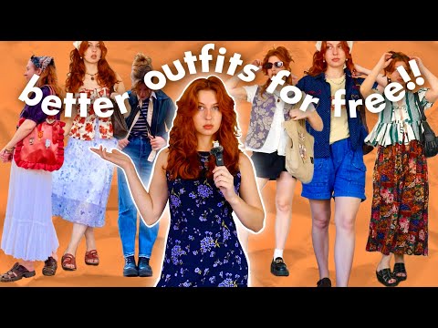 How to Get Better Outfits For Free! | update your style without buying anything new