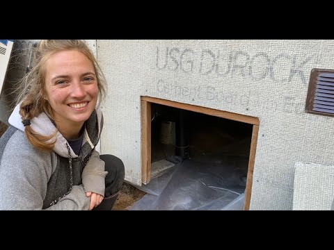 Saving Our Crawlspace | Cabin Crawlspace Moisture Fix & Deck Stairs Build | Off Grid Cabin Progress