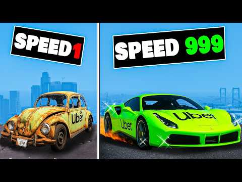 Upgrading from Slowest to Fastest Uber Car in GTA 5