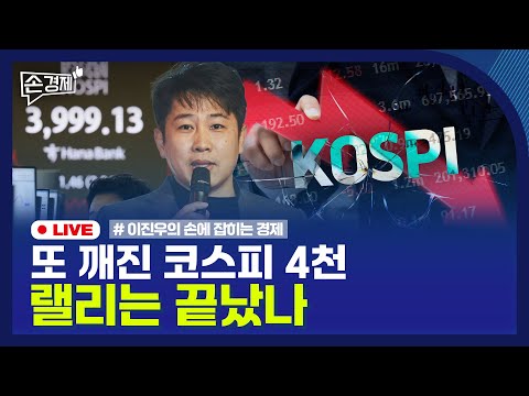 [손경제] 코스피 급락 원인 | 유럽 내연차 금지 철회 | 20251217(수)