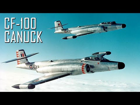 World's best all-weather interceptor in its day: the Avro Canada CF-100 Canuck