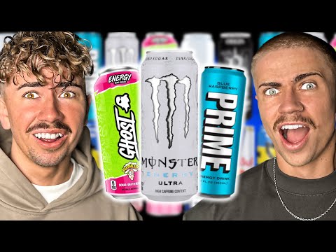 BRUTALLY Honest Ranking The BEST Energy Drinks In The World