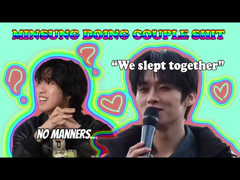 🏳️‍🌈 MINSUNG DOING MARRIED COUPLE THINGS [Dispatch seriously where are you?...]