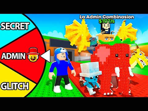 Omz uses ADMIN WHEEL Picks My Brainrots in Steal a Brainrot!