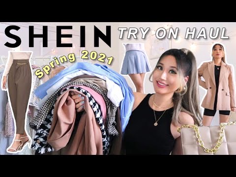 SHEIN TRY ON HAUL 💜 Spring + discount code