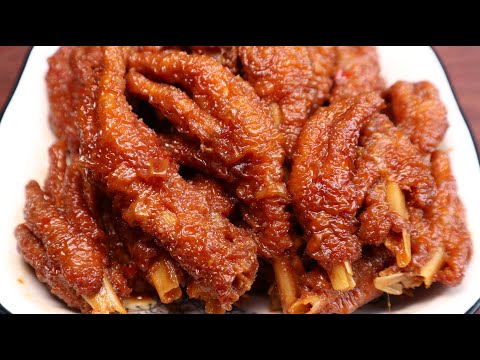 广东人教你在家做“虎皮鸡爪”掌握关键一步，做法简单，软嫩脱骨