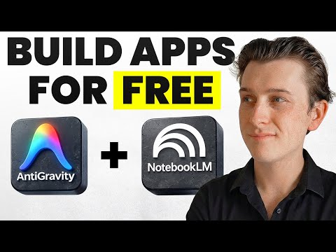 Google Antigravity + NotebookLM Can Build ANY APP For FREE