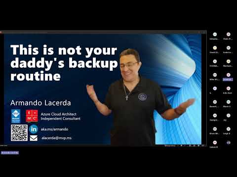 This is Not Your Daddy's Backup Routine   Armando Lacerda