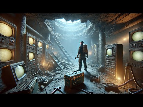 The Forgotten Alien Laboratory Caved In for Centuries Until a Human Technician Uncovers It During...