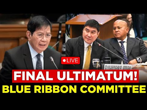 Philippines LIVE: Senate Blue Ribbon Committee Investigates Flood Control Projects | Manila | Live