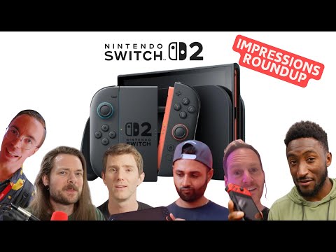 Nintendo Switch 2: Impressions Roundup! (feat. MKBHD, Linus Tech Tips, Austin Evans & More)