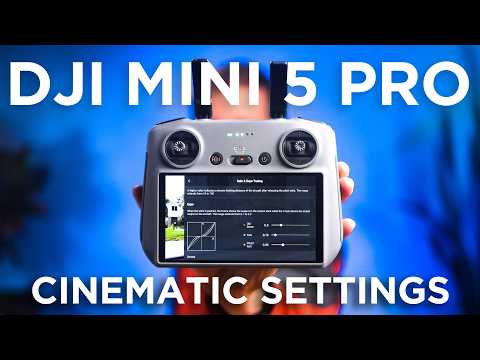 Change These DJI Mini 5 Pro Settings NOW for CINEMATIC Shots