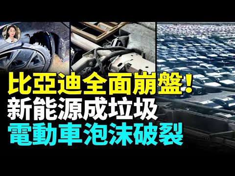 比亞迪庫存巨大，現金流惡化，負債激增數倍，質量太爛全網吐槽   #看大陸