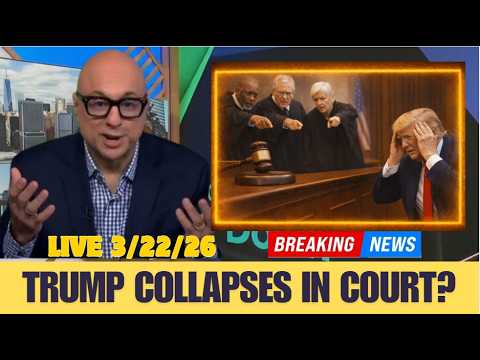 MSNBC LIVE : Velshi 3/22/26 - Ali Velshi MS NOW Breaking Trump News MAR 22, 2026