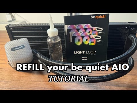 How to refill your Be Quiet Light Loop | TUTORIAL