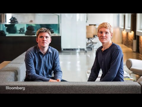 John & Patrick Collison on 'Bloomberg Studio 1.0'