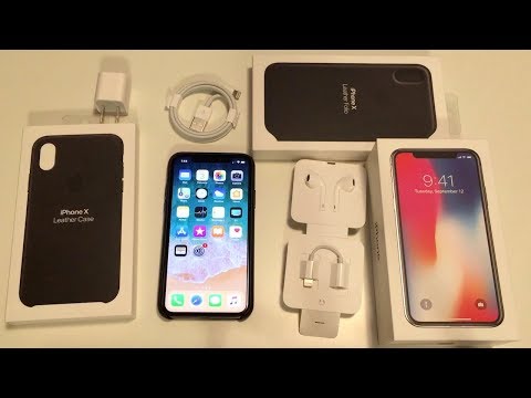 iPhone X Unboxing: Space Grey! (iPhone 10)