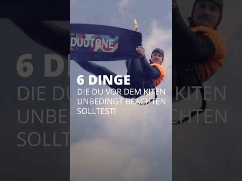 6 Sicherheitstipps fürs #Kiten von Kiteprofi und #DGzRS-Botschafter@LinusErdmann