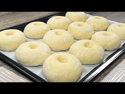 AN AMAZING NEW WAY TO MAKE DONUTS 👌 They're so delicious, I want to make them every day.