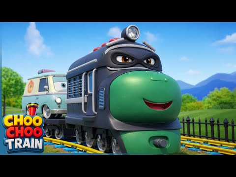 🚓 Police Train vs Thief Train 🚆 | Ice Cream Van Rescue | Action Cartoon for Kids