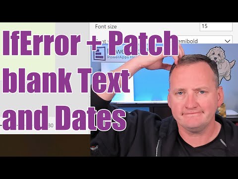 IfError + Patch a blank value with Formula-level error management