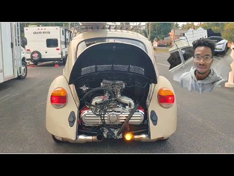 I Swapped a Honda Goldwing Flat-Six Engine into a Classic VW Beetle