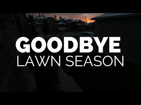The First Snow - Goodbye Lawn Season