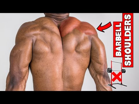 BARBELL ONLY COMPLETE SHOULDER WORKOUT AT HOME | NO BENCH OR RACK