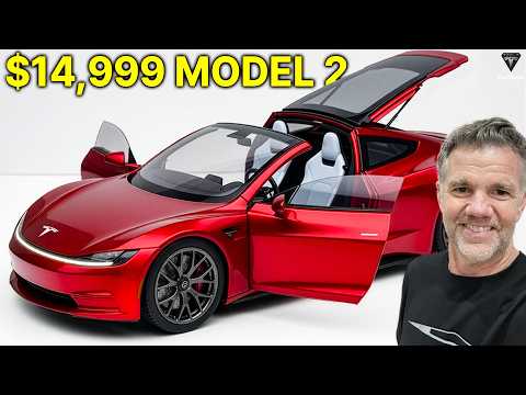 $14,999 Tesla Model 2 Has FINALLY Arrived & It Changes Everything! Elon Musk Preview!