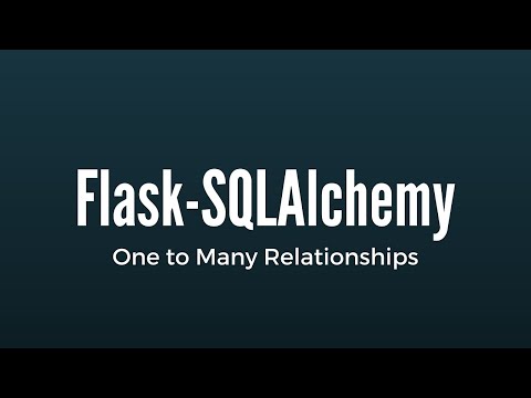 Creating One-To-Many Relationships in Flask-SQLAlchemy