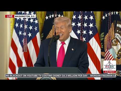 WATCH: Pres. Trump and First Lady Melania Trump Participate in an Executive Order Signing - 11/13/25